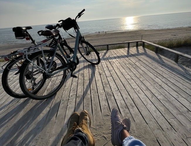 Pasivažinėjimas dviračiu – Palanga iš arčiau.